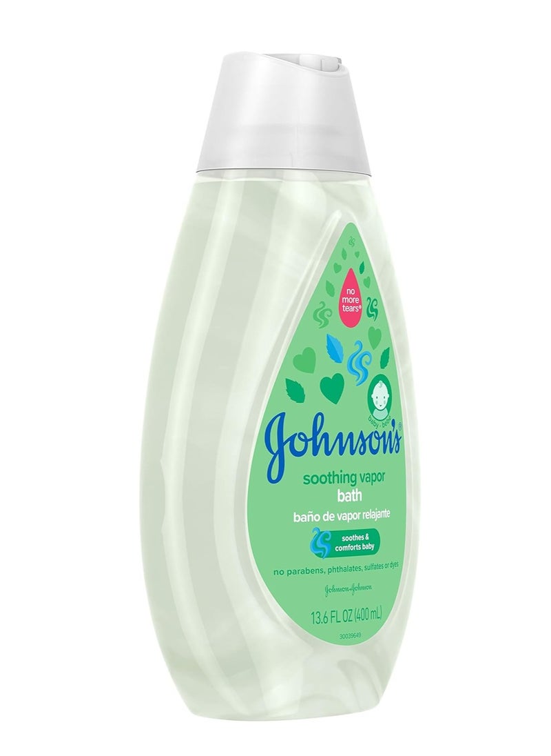 Johnson's Baby Soothing Vapor Bath to Relax Babies, 13.6 Fl Oz, Pack of 3