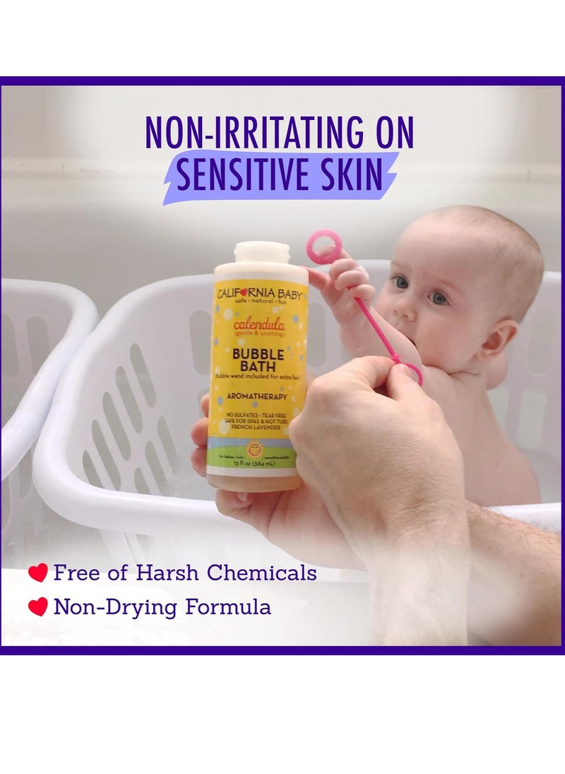 California Baby Calendula Aromatherapy Bubble Bath 13 fl oz (390 ml)