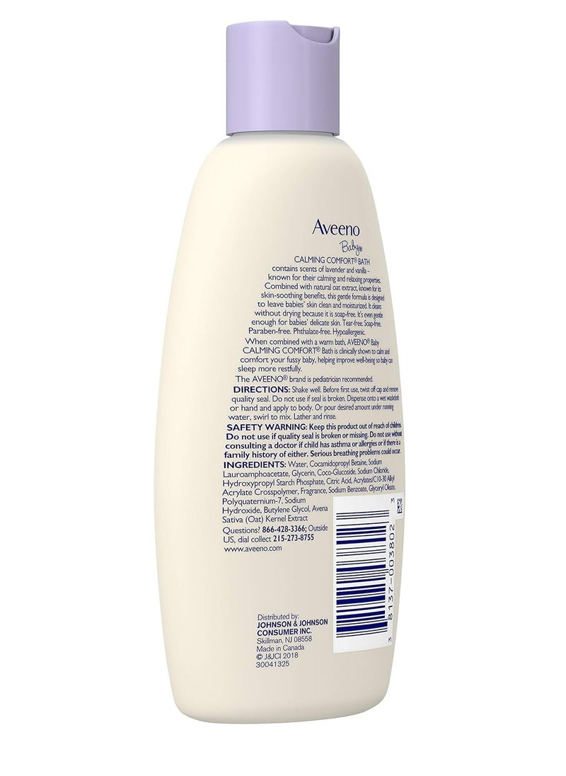 Aveeno Baby Calming Comfort Bath Lavender and Vanilla -- 8 fl oz