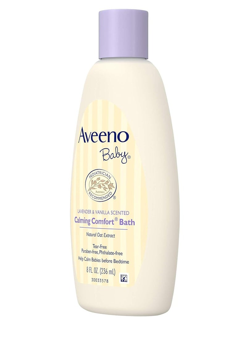 Aveeno Baby Calming Comfort Bath Lavender and Vanilla -- 8 fl oz