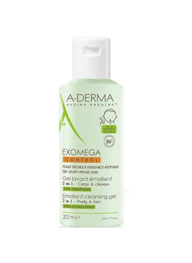 EXOMEGA CONTROL BATH GEL BODY/HAIR FOR ATOPIC SKINS