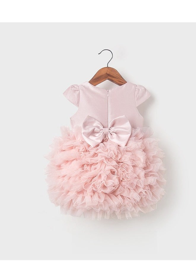 Sweet And Lovely Fluffy Princess Dress For Girls