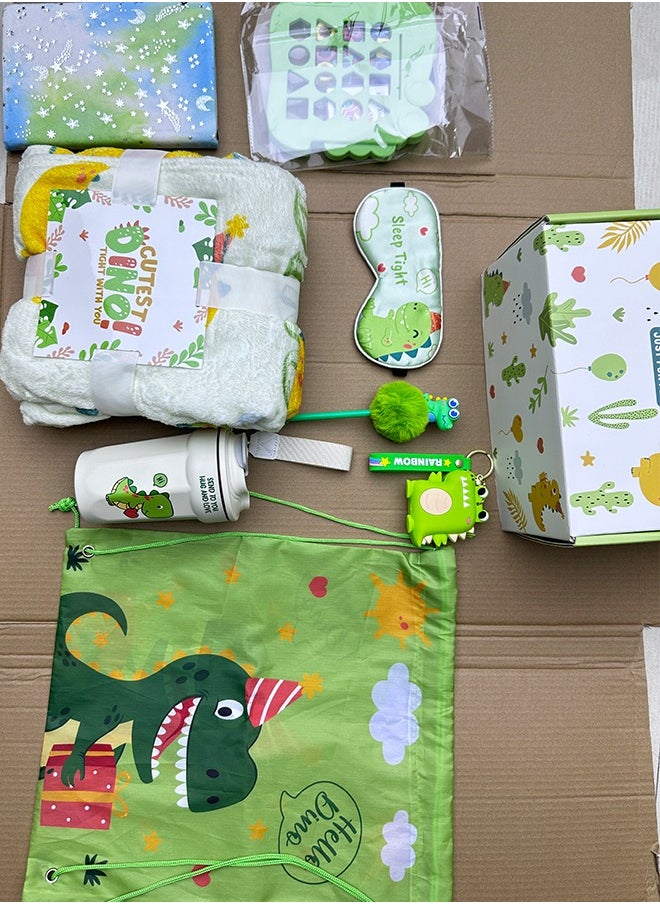 Children's dinosaur gift set 9 pieces