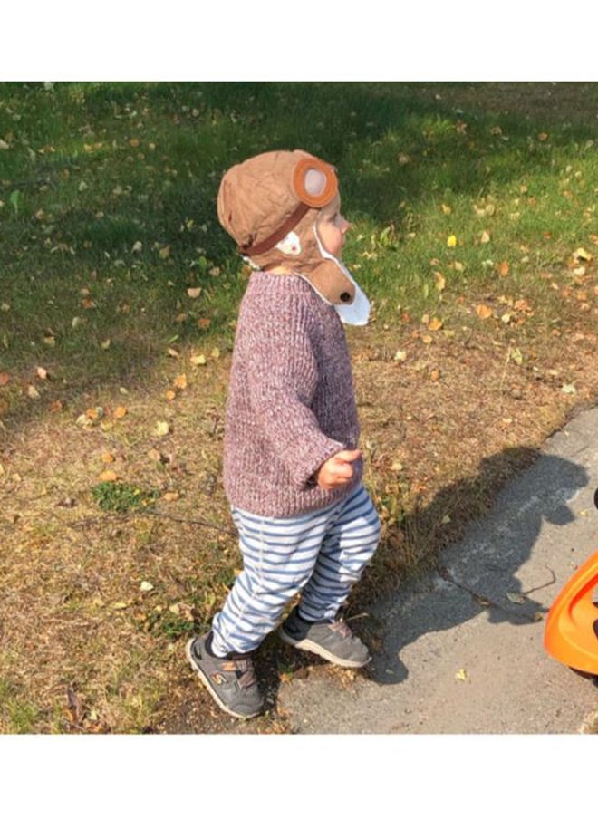 Soft Warmer Winter Hat With Goggles And Aviator For Photography Props