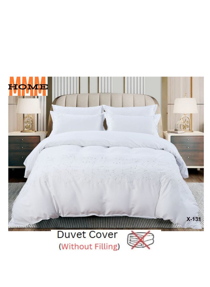 MMM HOME Embroidered 6pcs Super King/King/Single size High Cotton Hotel Master Quality Bedding Set Duvet Cover/Bedsheet/Pillow covers set