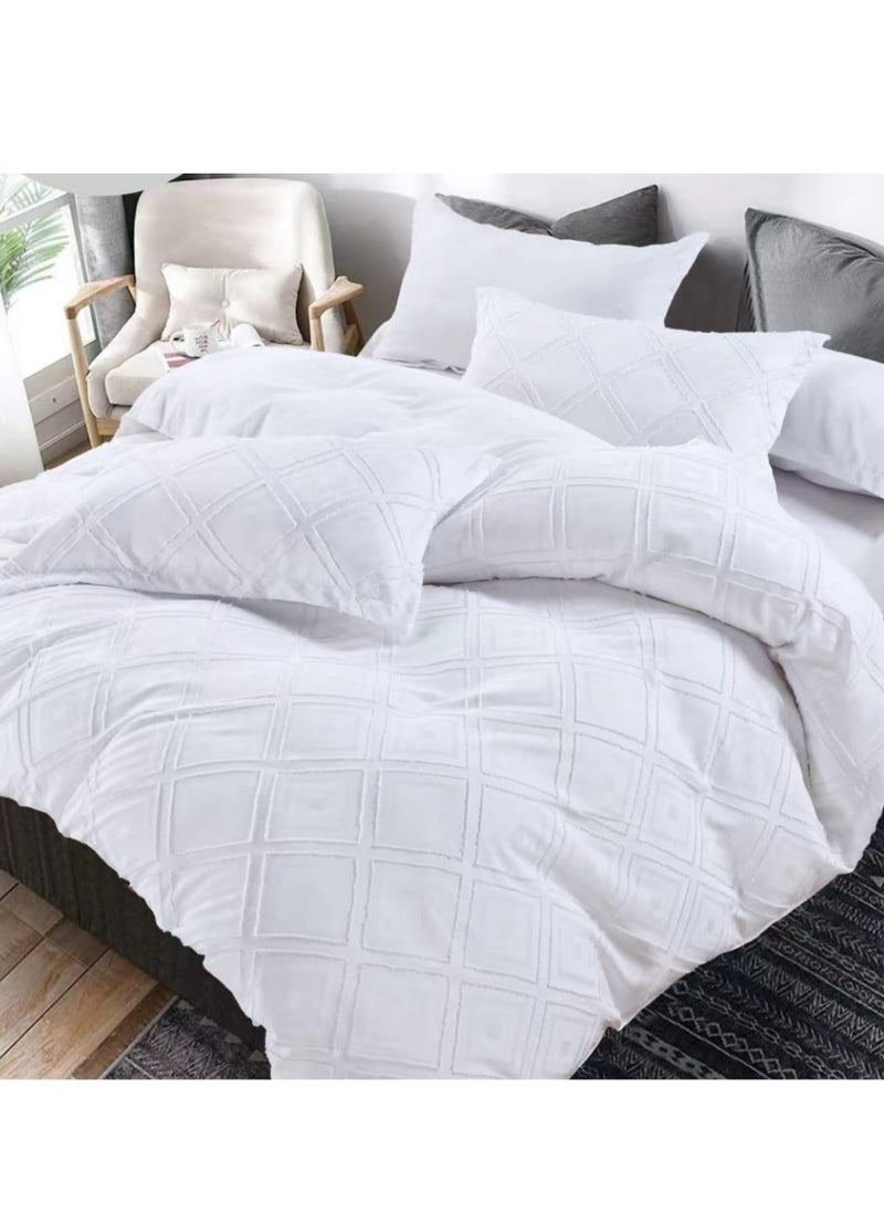 MMM HOME King size High Cotton Master Quality Bedding Set  6pcs Including Duvet Cover/Bedsheet/Pillow covers set