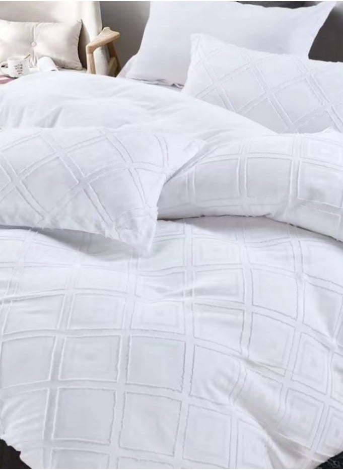 MMM HOME King size High Cotton Master Quality Bedding Set  6pcs Including Duvet Cover/Bedsheet/Pillow covers set