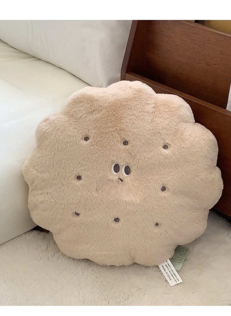 Biscuit Pillow And Blanket Can Be Used For Both Car And Sofa Cushions, Suitable For Travel, Airplanes, Trains, Beds, Offices, And Rest