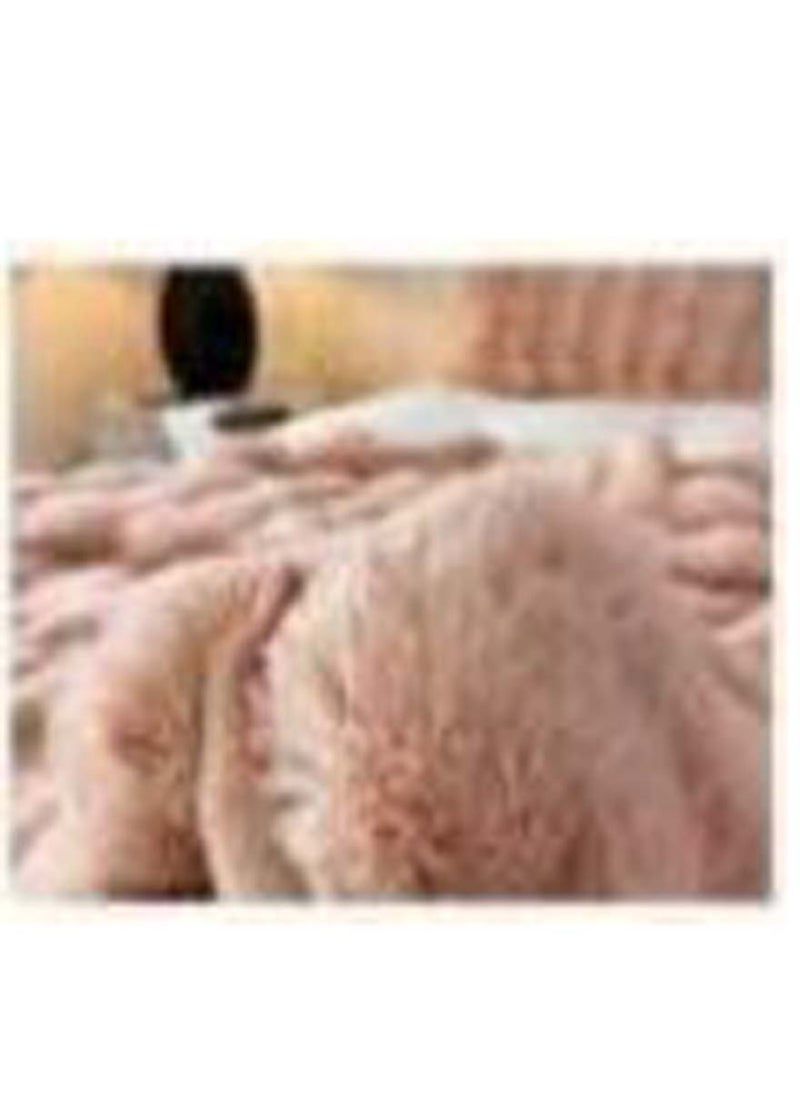 Soft Plush Throw Blanket ,Super Soft Cozy Fuzzy Blanket Faux Fur Blanket for Couch Bed and Sofa ,( 150 x 200cm,( Pink)