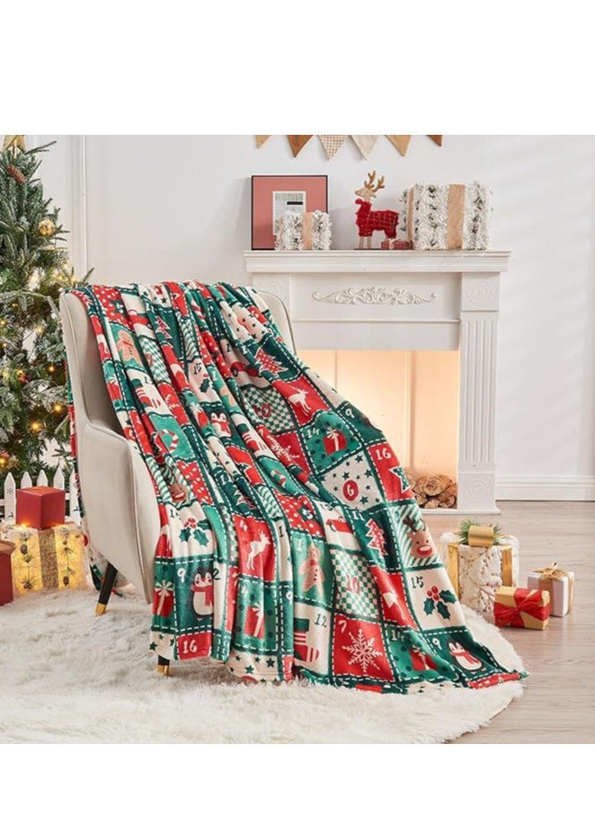 Cozy Blanket Printed Blanket Throw Blanket , 300 GSM Fleece Blanket Throw Size Blanket for Home Decoration, Ultra Soft Blanket Microfiber Throw Blanket (50