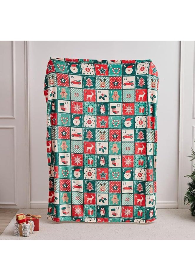 Cozy Blanket Printed Blanket Throw Blanket , 300 GSM Fleece Blanket Throw Size Blanket for Home Decoration, Ultra Soft Blanket Microfiber Throw Blanket (50