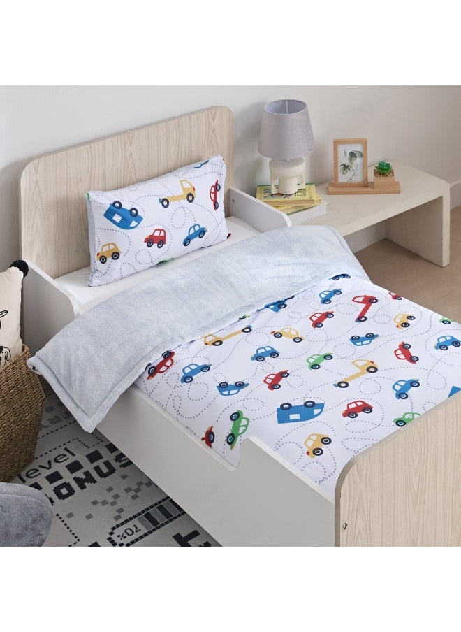 Gearhead Drift 2-Piece Toddler Comforter Set 100 X 140 Cm