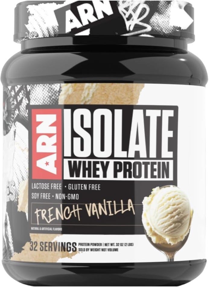 Arms Race Nutrition | ARN | Isolate Whey Protein (32 Servings, French Vanilla)