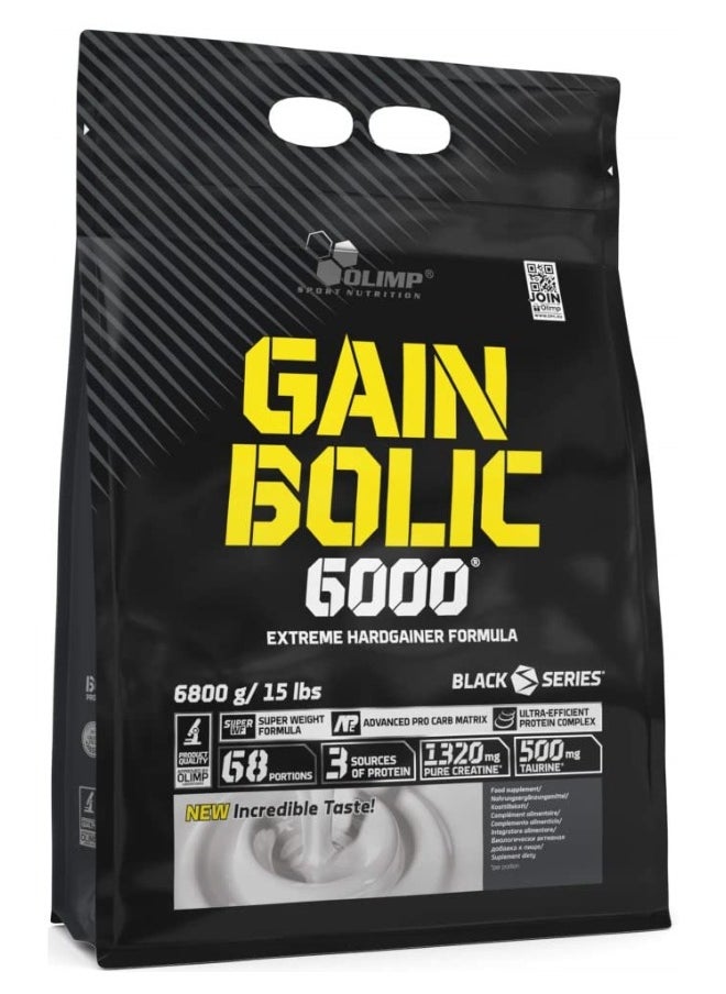 Olimp Gain Bolic 6000 - vanilla Flavour  6800 Gram 15 Lb