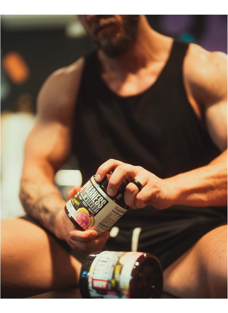 Arms Race Nutrition | Harness | Pre-Workout, 20 Servings (Rainbow Sherbet)