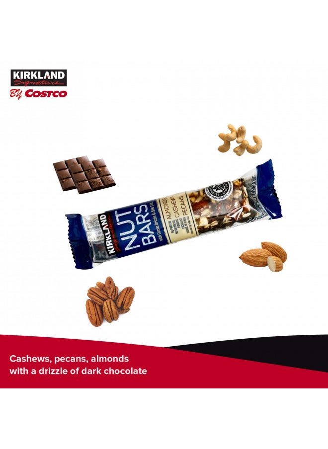 KIRKLAND SIGNATURE Nut Bars 30Count (2.64 Lbs), 42.3 Oz (096619215607)