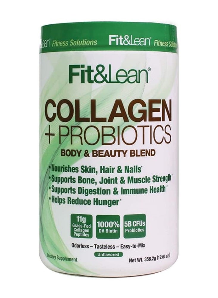 Fit & Lean Collagen + Probiotics 358 gram