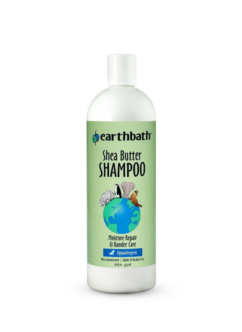 Earthbath Hypoallergenic Shea Butter Shampoo 16oz