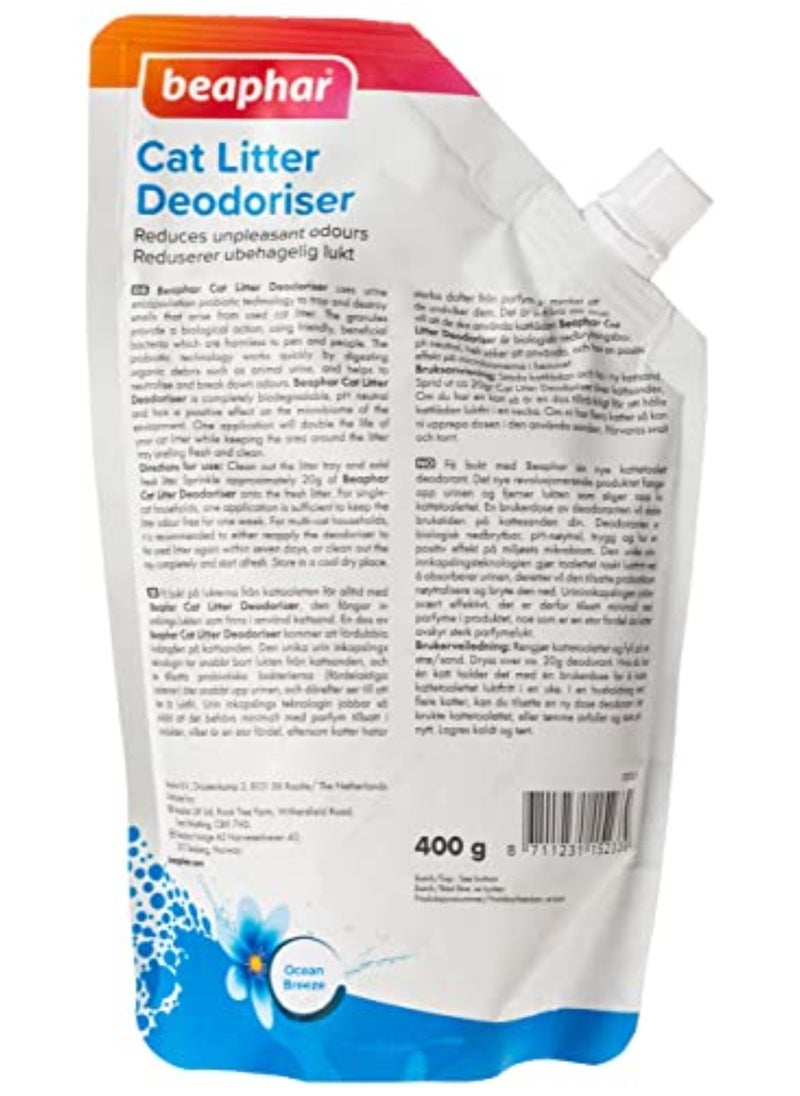 Beaphar Odour Killer (Cat Litter Deodorizer) 400gm