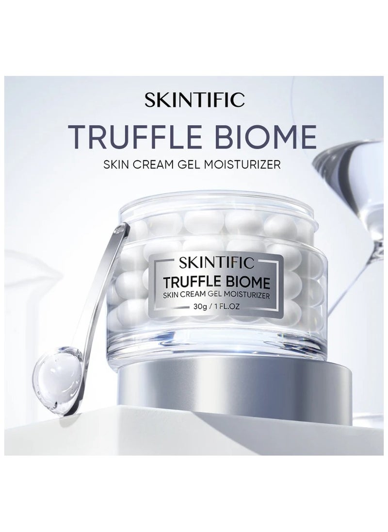 SKINTIFIC Truffle Biome Face Gel Cream – Rejuvenates Skin & Targets Breakouts (30g)