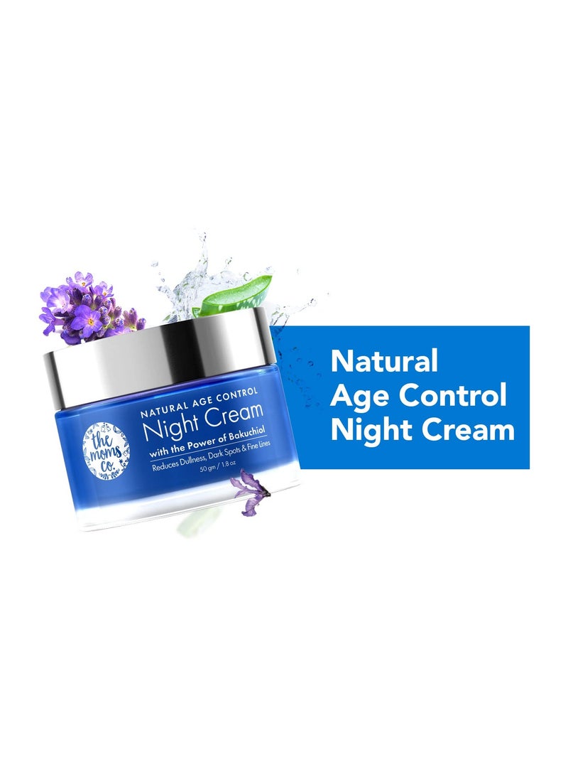 The Moms Co. Natural Age Control Night Cream - ME 50 gm