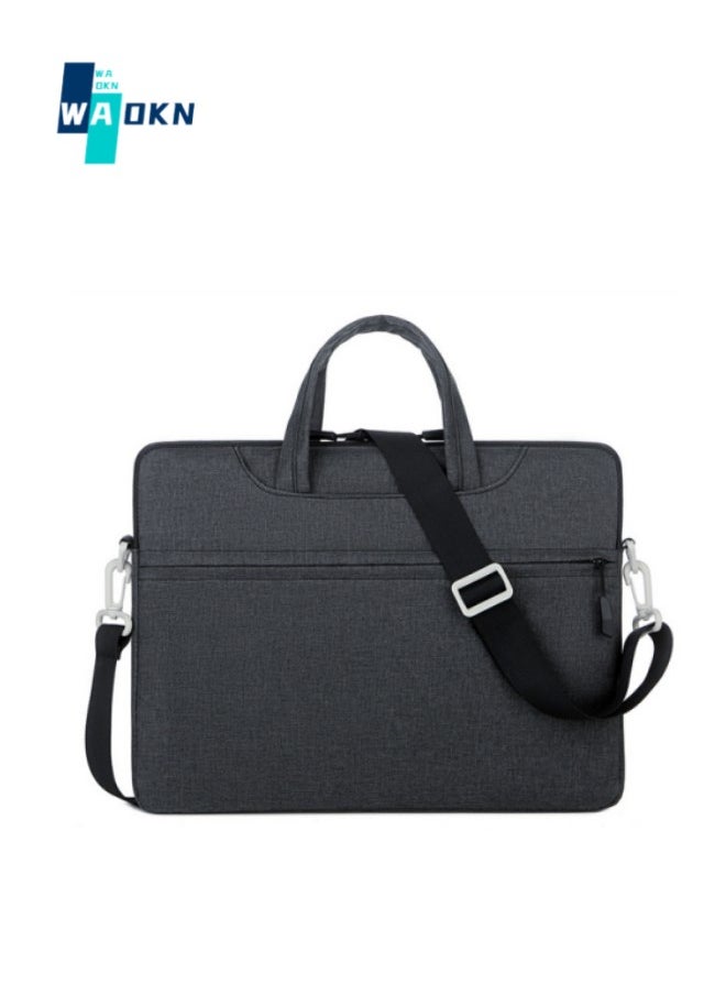 Unisex 15.6 Inch Tablet Laptop Bag, Men's and Women's Portable iPad Bag Conference Briefcase Shoulder Bag Tote Bags Trolley Bag Handbag Crossbody Bag Sling Bag Side Bag Carry Bag