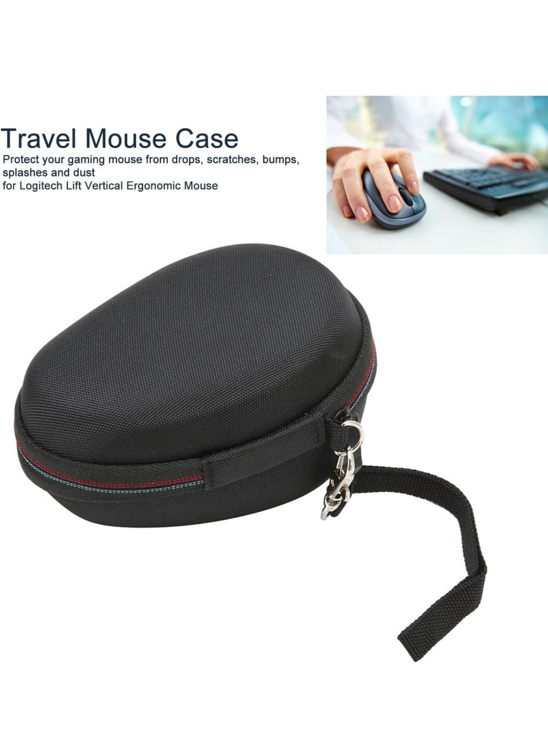 Hard Travel Mouse Case, Portable Carrying Protective Storage Bag, Hard EVA Shell Gaming Mouse Case for Lift Vertical Ergonomic Mouse