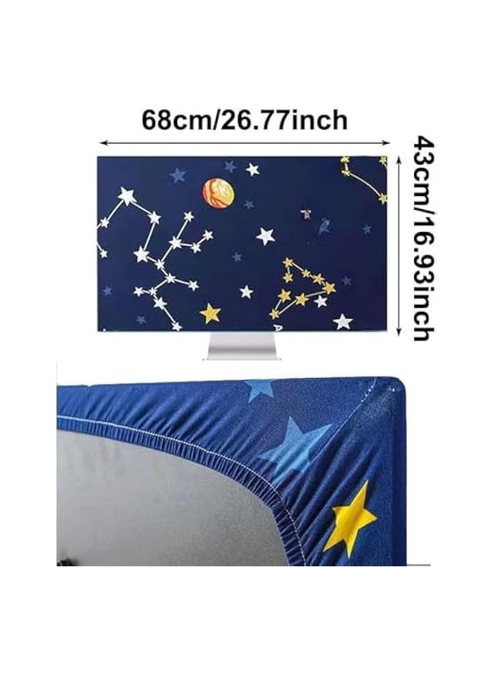 Monitor Cover 24,28 in antistatic Protective Cover for Panel Case Computer Sleeve Compatible, Desktop (Size : 28)