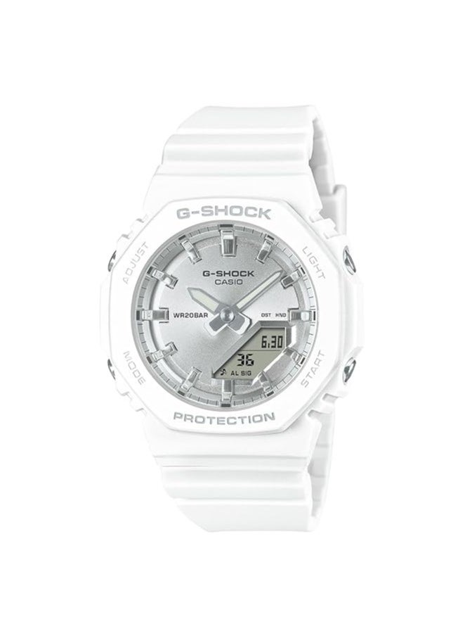 Casio G-Shock Analog-Digital White Dial Women GMA-P2100VA-7ADR