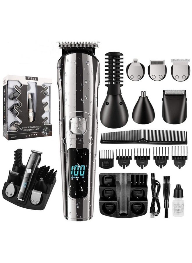 Shaving Machine for Men,Hair Trimmer for Men,Electric Hair Clippers Beard Razor Grooming Kit,Men's Shaver for Hair, Beard, Ears, Face, Nose Hair, Armpit Hair, etc.