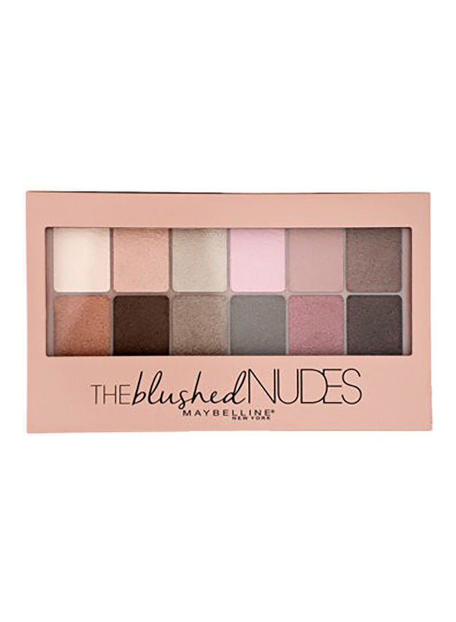 The Blushed Nudes Eye Shadow Palette Multicolor