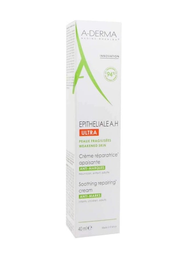 A-Derma Epitheliale A. H Ultra Soothing Repairing Cream 40ml