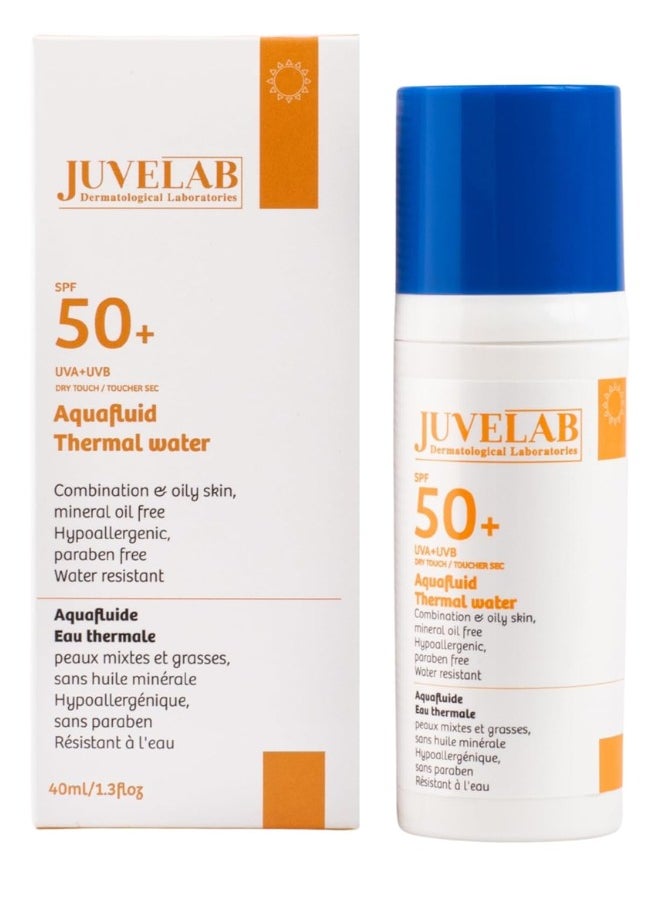 Juvelab Aquafluid Thermal Water Spf50+ 40ml