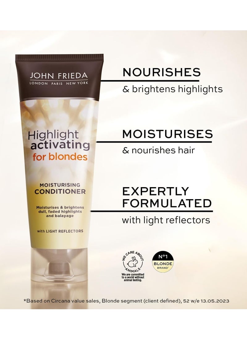 Sheer Blonde Highlight Activating Moisturizing Conditioner for Lightened and Highlighted Blonde Hair 250 ml