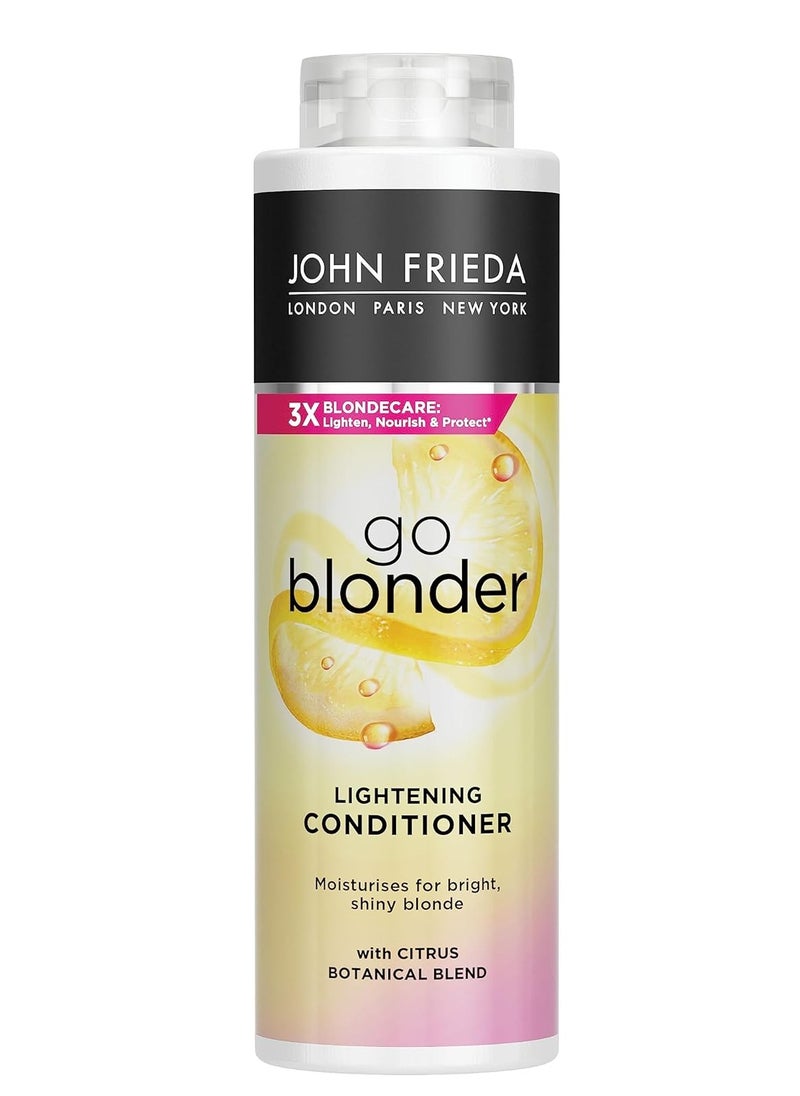 Go Blonder Lightening Conditioner Value Pack for Blonde Hair 500 ml