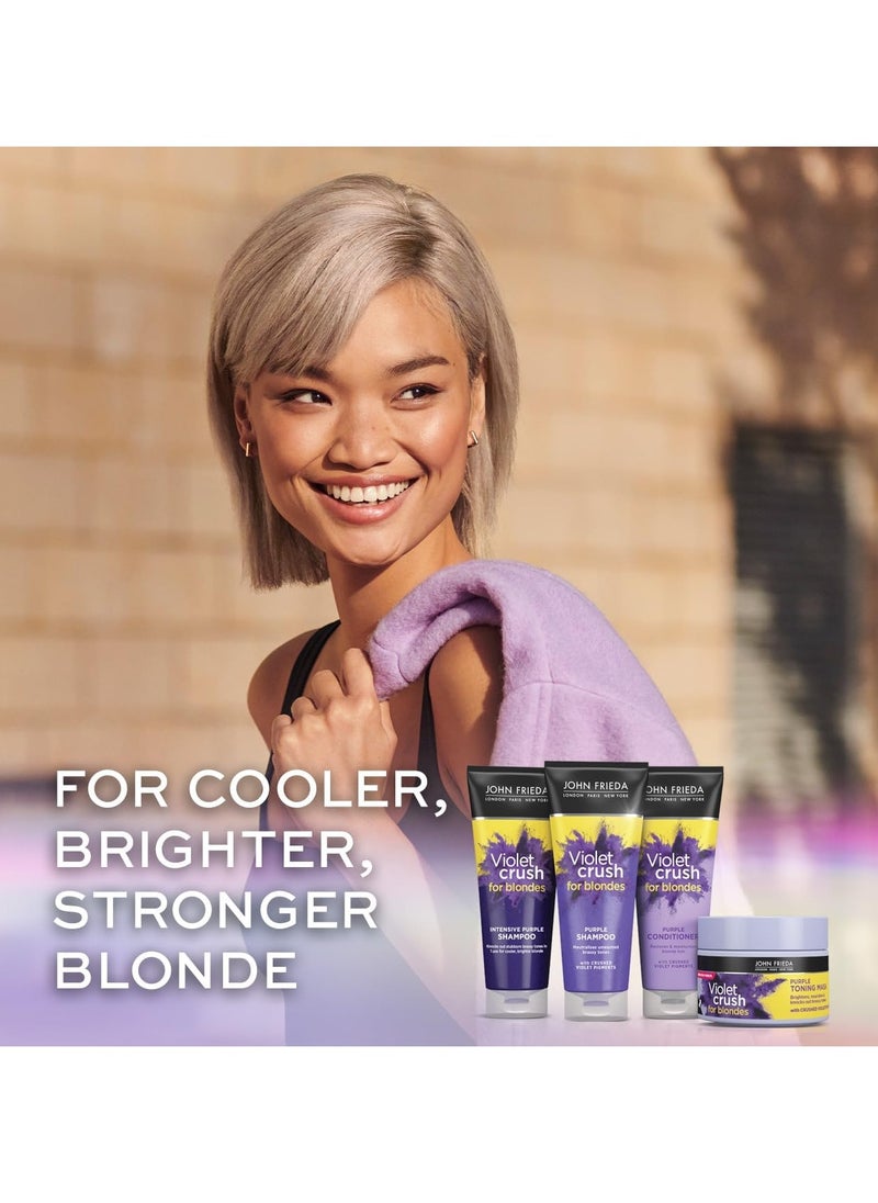 Violet Crush for Blondes Toning Conditioner for Blonde Hair Purple Conditioner for Blondes 250 ml