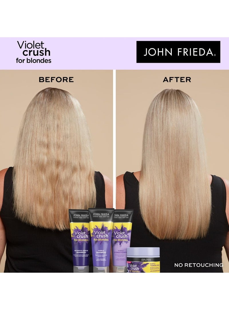 Violet Crush for Blondes Toning Conditioner for Blonde Hair Purple Conditioner for Blondes 250 ml