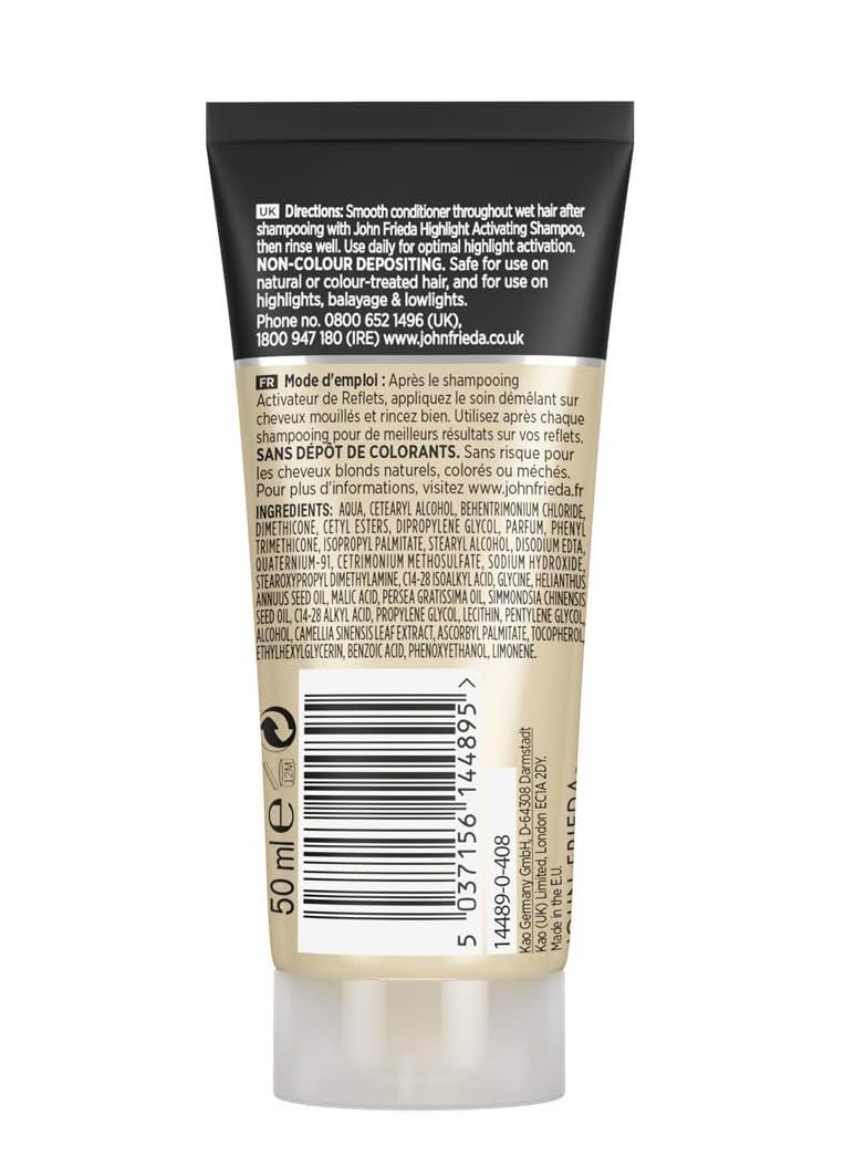 Sheer Blonde Highlight Activating Moisturizing Mini Conditioner 50ml Packaging may vary