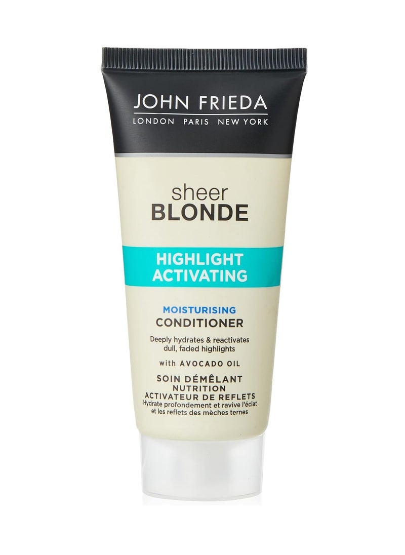 Sheer Blonde Highlight Activating Moisturizing Mini Conditioner 50ml Packaging may vary