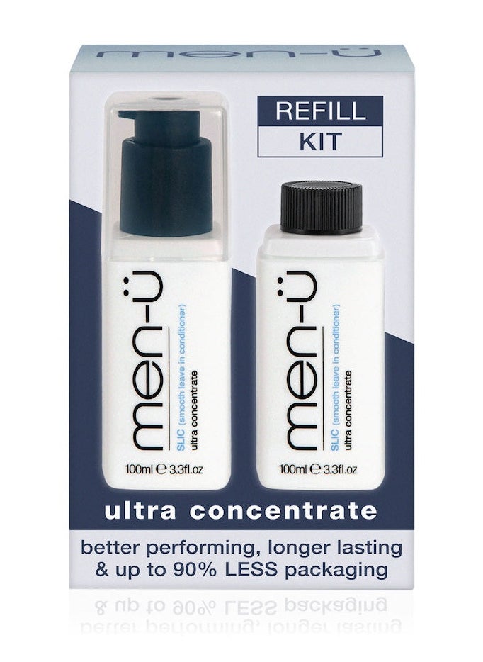 men-ü Smooth Leave In Conditioner Refill Kit 2 x 100ml