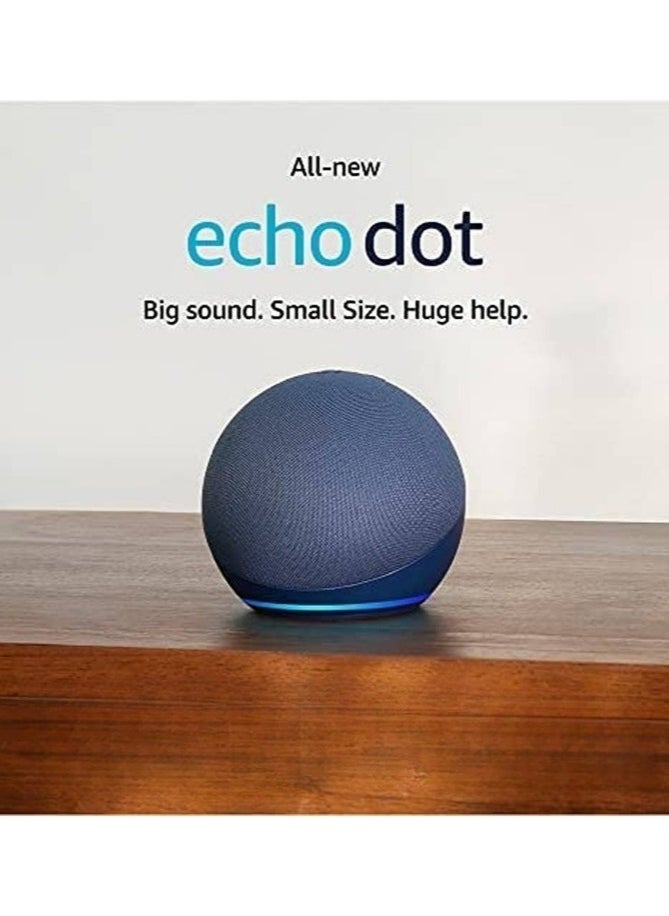 Echo Dot 5th Gen Bluetooth Smart Speaker blue (last version)