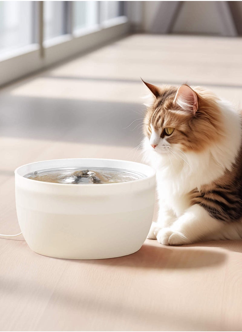 Paiwang 3l Stainless Steel Pet Water Dispensermulti-filtration Automatic Circulating Cat Water Feeder