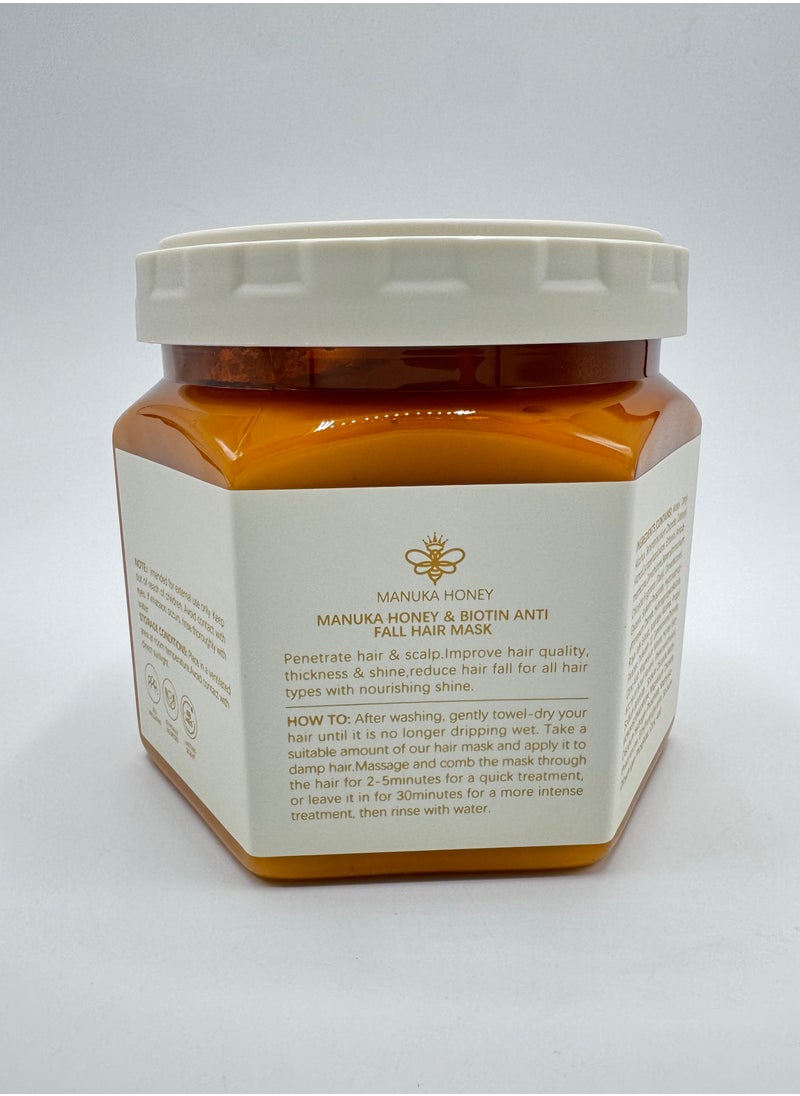 Manuka Honey & Biotin Anti Fall Hair Mask