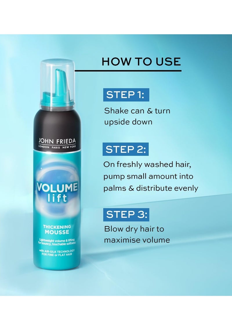 Volume Lift Thickening Mousse 200 Ml Volumising Mousse Thin Hair