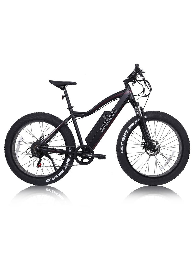 PlayandDream Orion Electric Fat Mountain Bike - 26 Inch - Black