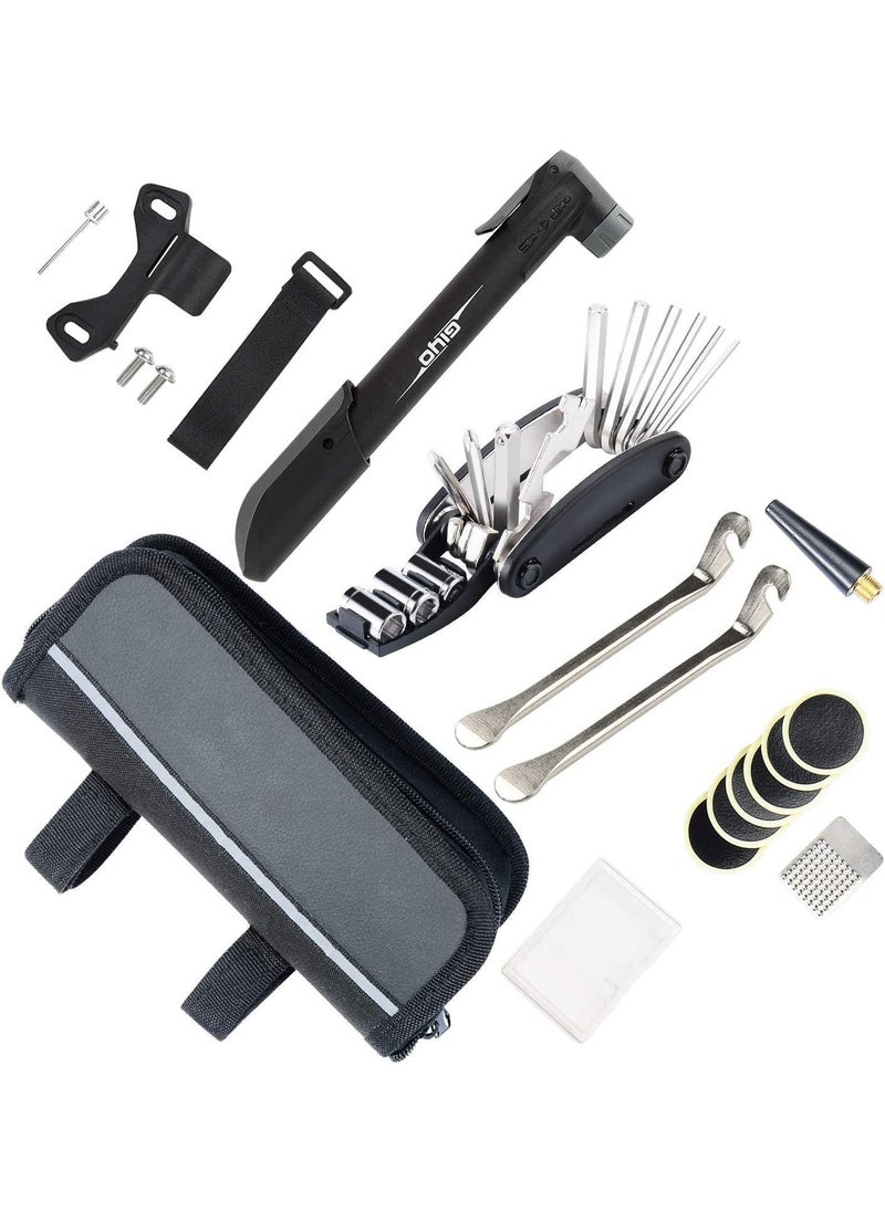 Portable Mountain Bike Repair Tool Kit New Air Cylinder Set 1