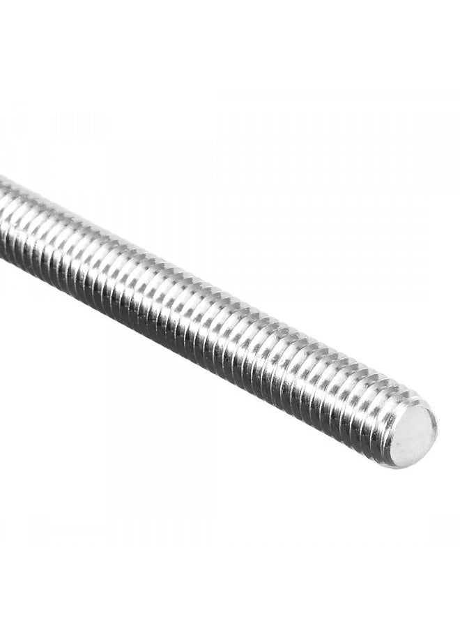 uxcell M6 x 250mm Fully Threaded Rod, 304 Stainless Steel, Right Hand Threads