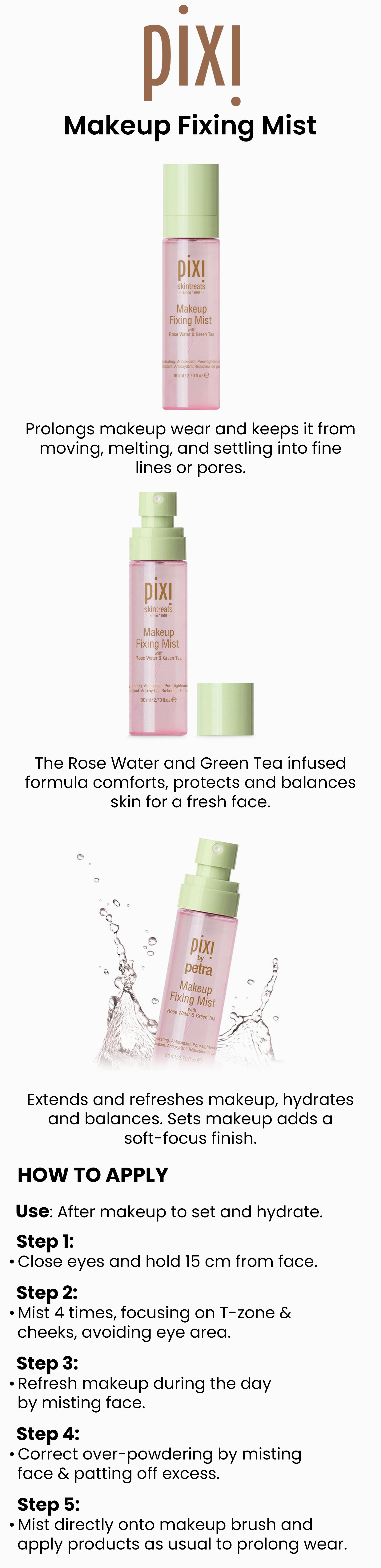 Makeup Fixing Mist Pink