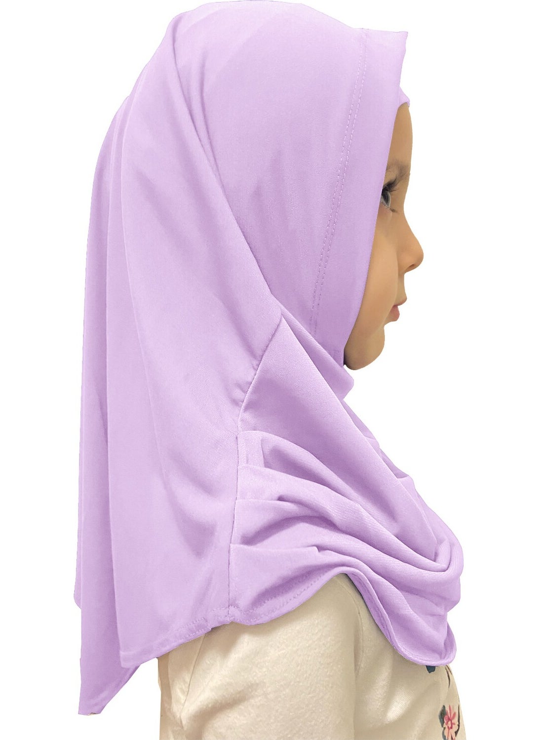 Ihvan Online Practical Ready-to-wear Children's Scarf Lilac