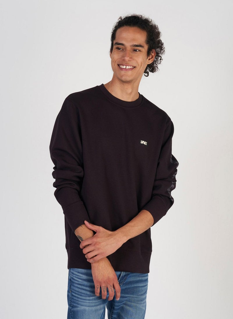 Active 24/7 Crew Neck Pullover Sweatshirt